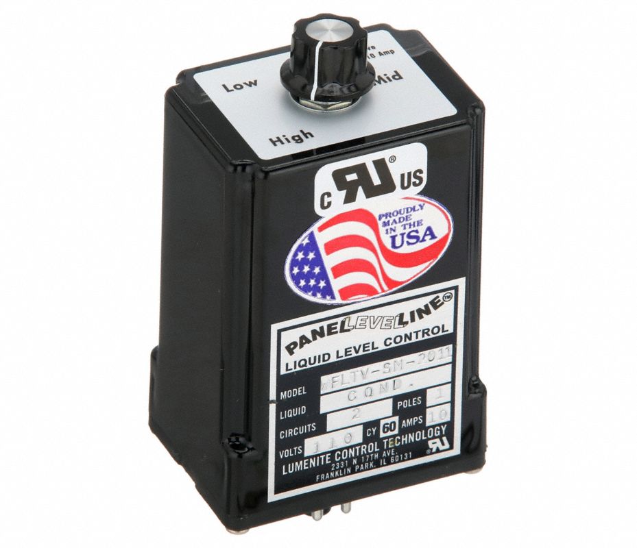 LUMENITE Control de Nivel de Agua,Al 5pulg - 6EEK8 | WFLTV-SM-2011 ...