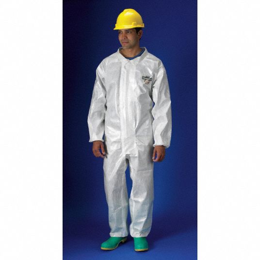 LAKELAND, 4XL, ChemMax® 2, Collared Chemical Resistant Coveralls