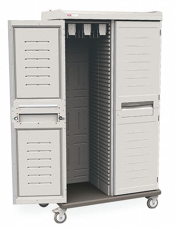 CATHETER STORAGE CABINET,MOBILE,76 IN H