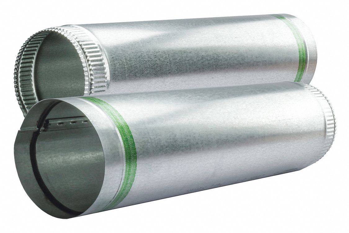Steel, For 14 in Dia, Rigid Ducts 6EKG0GR60SPBGP14GA24 Grainger