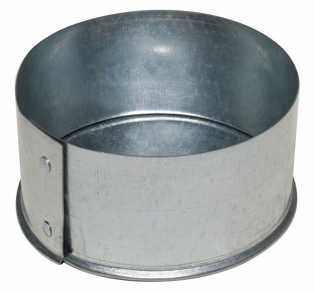 6EKK4 - 10 Dia 24 Ga Snap Pipe End Cap