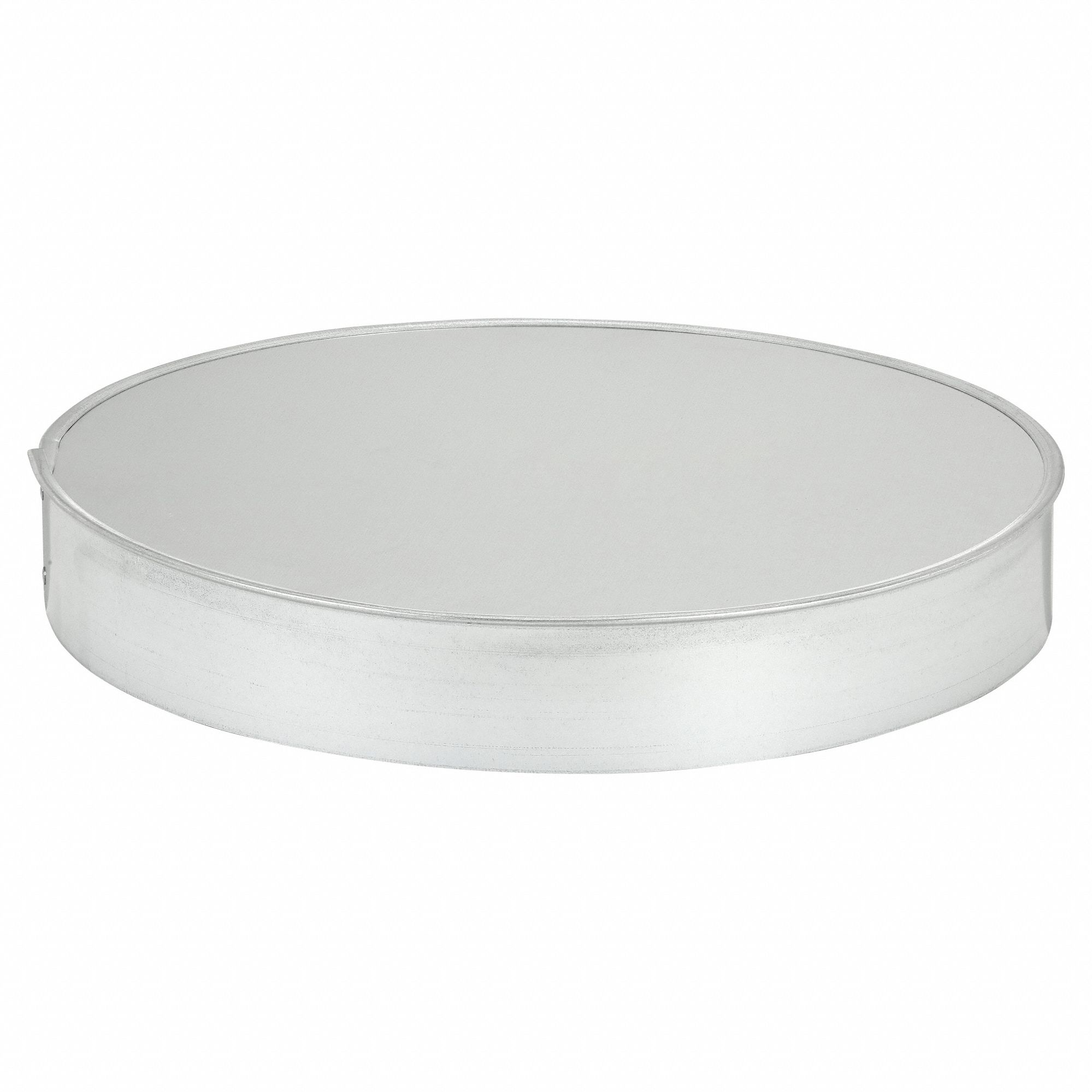 End Cap: Steel, For 12 in Dia, 2 in Lg, 12 in Inlet Dia, 26 ga Material Thick