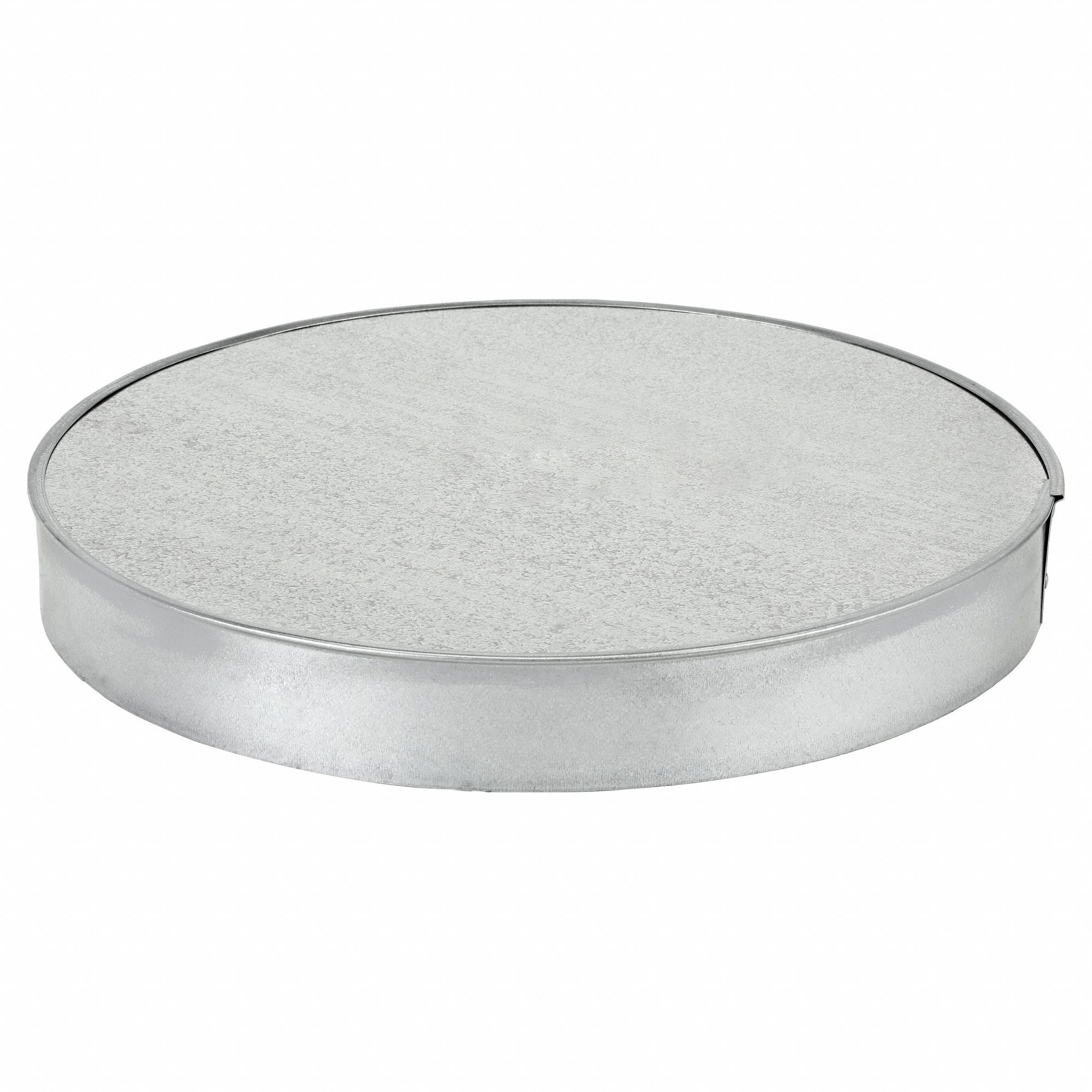 End Cap: Steel, For 14 in Dia, 2 in Lg, 14 in Inlet Dia, 26 ga Material Thick