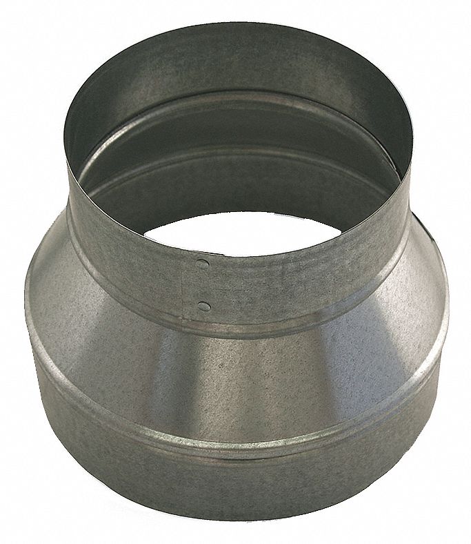 REDUCER,7" X 6" DUCT SIZE