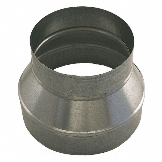 Greenseam Galvanized Steel Reducer 12 In X 8 In Duct Fitting Diameter