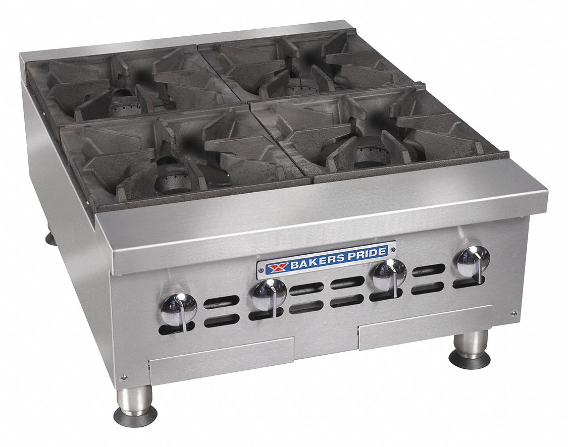 Bakers Pride 30 1 8 X 36 X 16 1 4 Countertop Gas Step Up Open