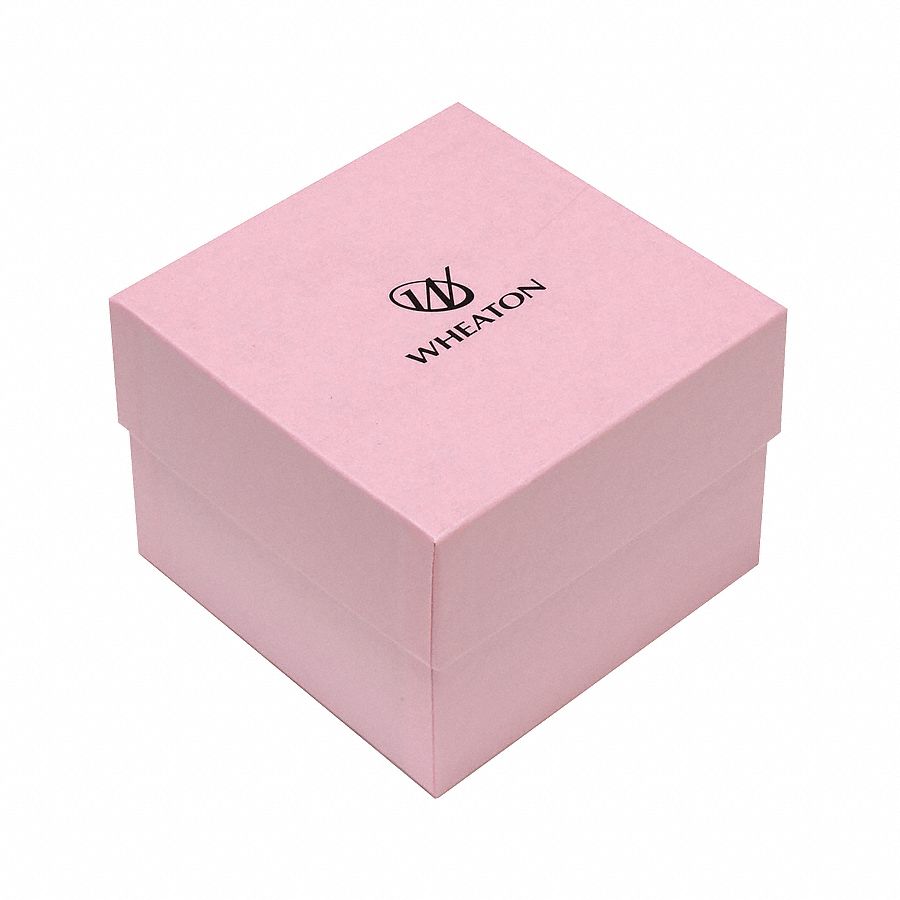 Cryogenic Vial Freezer Box: 130 mm Overall Lg, 130 mm Overall Wd, Fiberboard