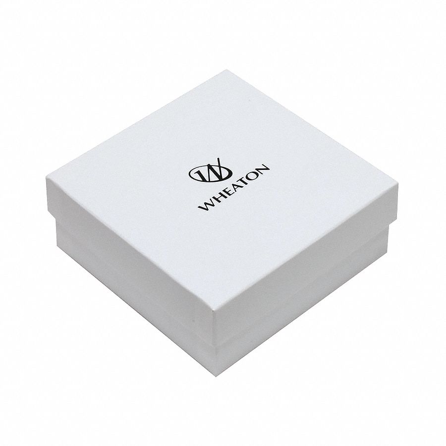 Cryogenic Vial Freezer Box: 130 mm Overall Lg, 130 mm Overall Wd, Fiberboard