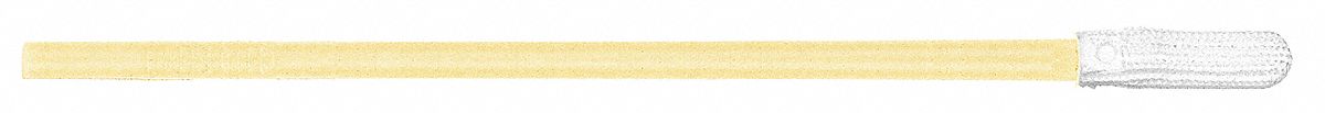 Swab: Polyester, 2 3/4 in Overall Lg, 7/16 in Tip Lg, 2 3/8 in Handle Lg, 5/32 in Tip Wd, 100 PK