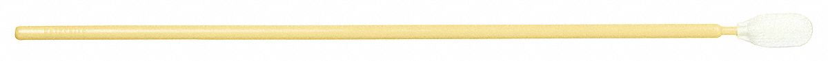 Swab: Polyester, 6 3/8 in Overall Lg, 21/32 in Tip Lg, 5 3/4 in Handle Lg, 9/32 in Tip Wd, 100 PK