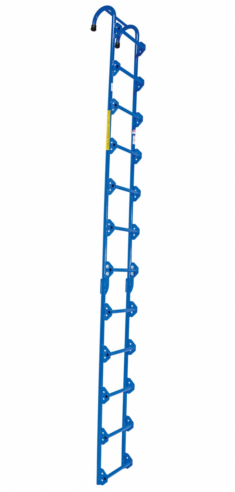 VESTIL 12 ft Steel Storage Tank Ladder, 300 lb Load Capacity, 14 in