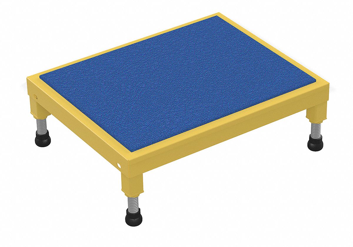 VESTIL STAND 58ADJ ERGOMAT STEEL 19X24 Step Stools VESAHTL1924