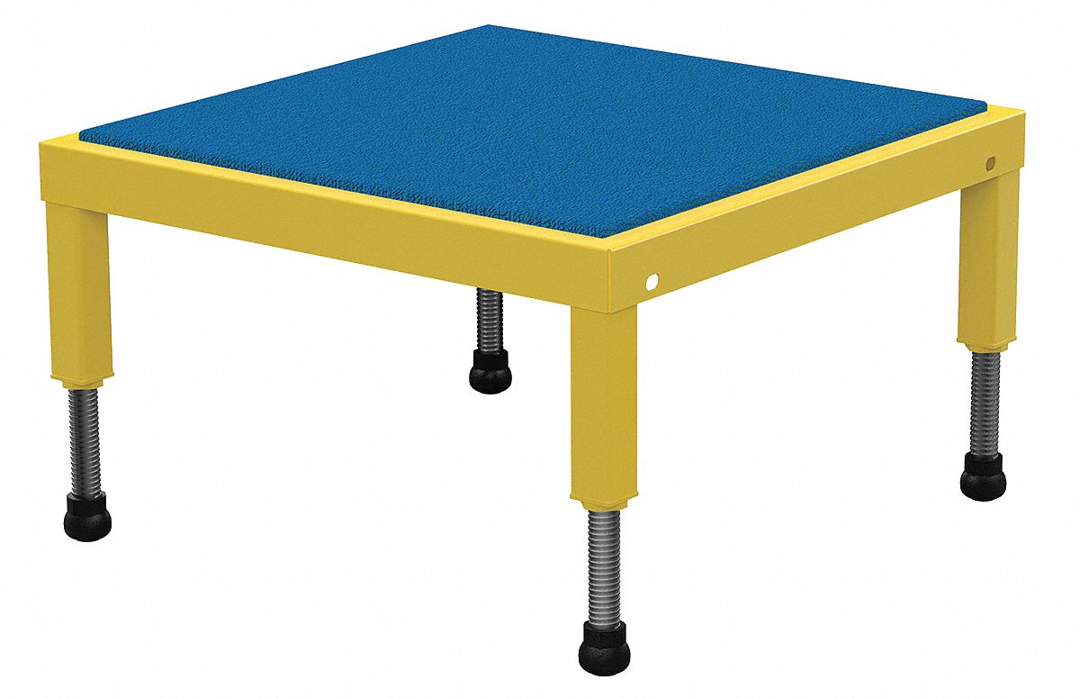 VESTIL STAND ADJ ERGOMAT STL 24X24 914H Step Stools VESAHTH2424