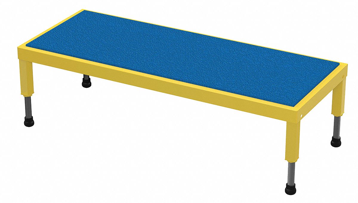 VESTIL STAND ADJ ERGOMAT STL 19X48 914H Step Stools VESAHTH1948