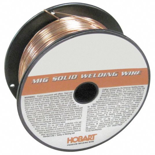 HOBART 2 lb Carbon Steel Spool Mig Welding Wire with 0.035 in Diameter