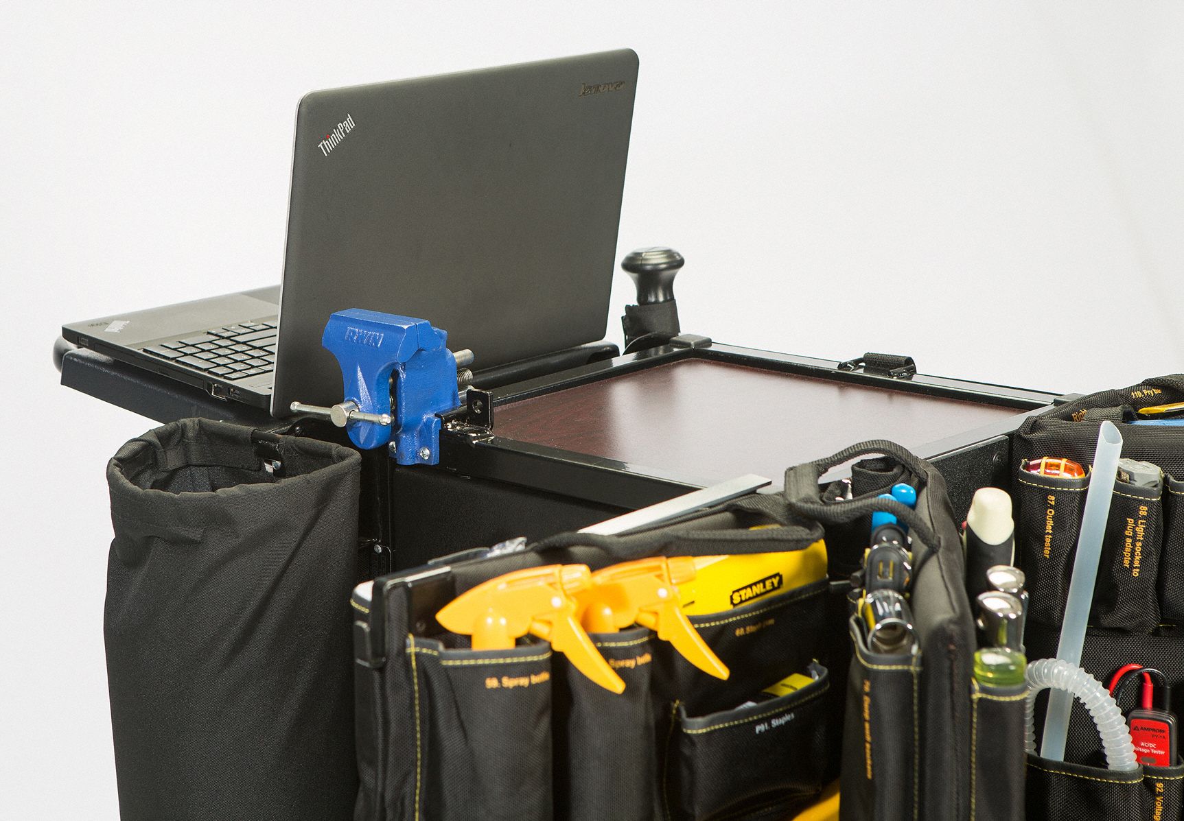 MOBILE SHOP Tool Cart, Pro Model 149 Pieces, Metric/SAE, Cart 6ETU8