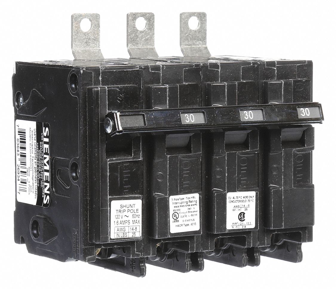 Siemens Miniature Circuit Breakers for Panelboards and Load Centers