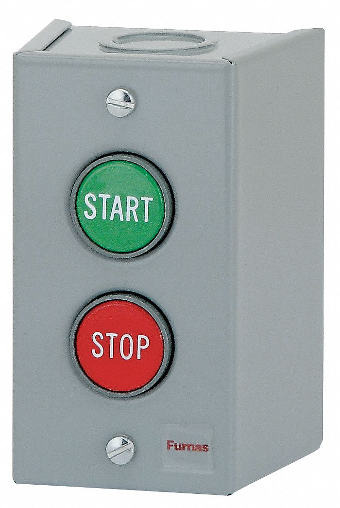 SIEMENS Push Button Control Station, 1NO/1NC, Start/Stop, Flush Button