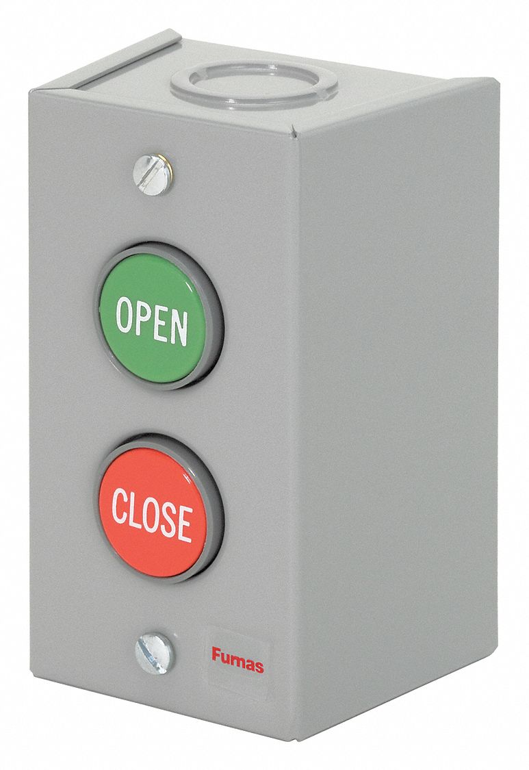 SIEMENS Push Button Control Station, 2NO, Open/Close, Flush Button