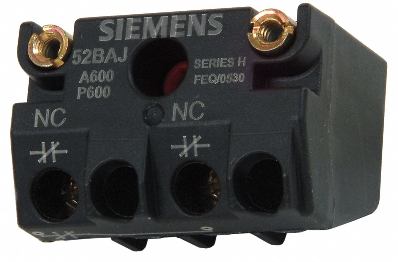Contact Block Black 1NC 30 mm