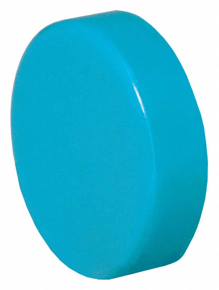 SIEMENS 30 mm Plastic Push Button Cap, NonIlluminated, Blue 6EXG7