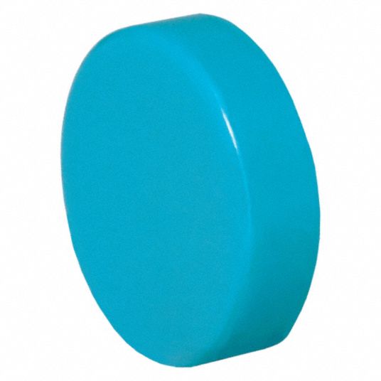 SIEMENS 30 mm Plastic Push Button Cap, NonIlluminated, Blue 6EXG7