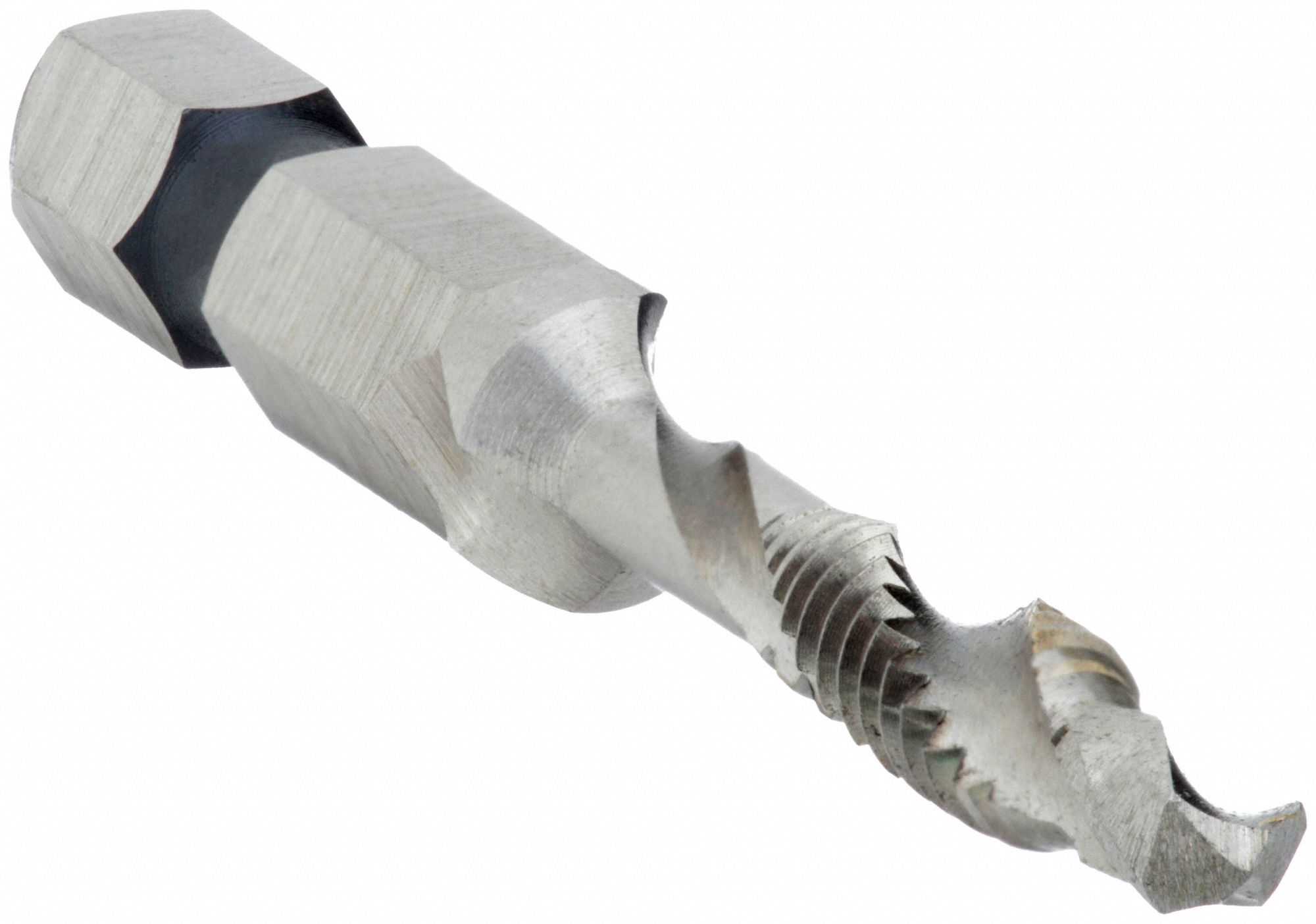 DRILL/TAP/COUNTERSINK BIT, #10-32 THREAD, 2¼ IN LENGTH, UNF, RIGHT HAND