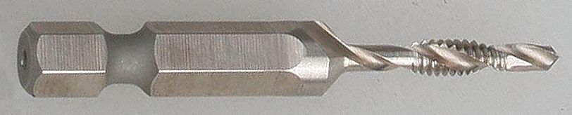 6EXL7 - Drill/Tap/Countersink Bit 6-32x3 In L