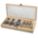 HOLE CUTTER KIT, 10 PIECES, ⅞ IN TO 2½ IN SAW SIZE RANGE, 3/16 IN MAX CUTTING DP