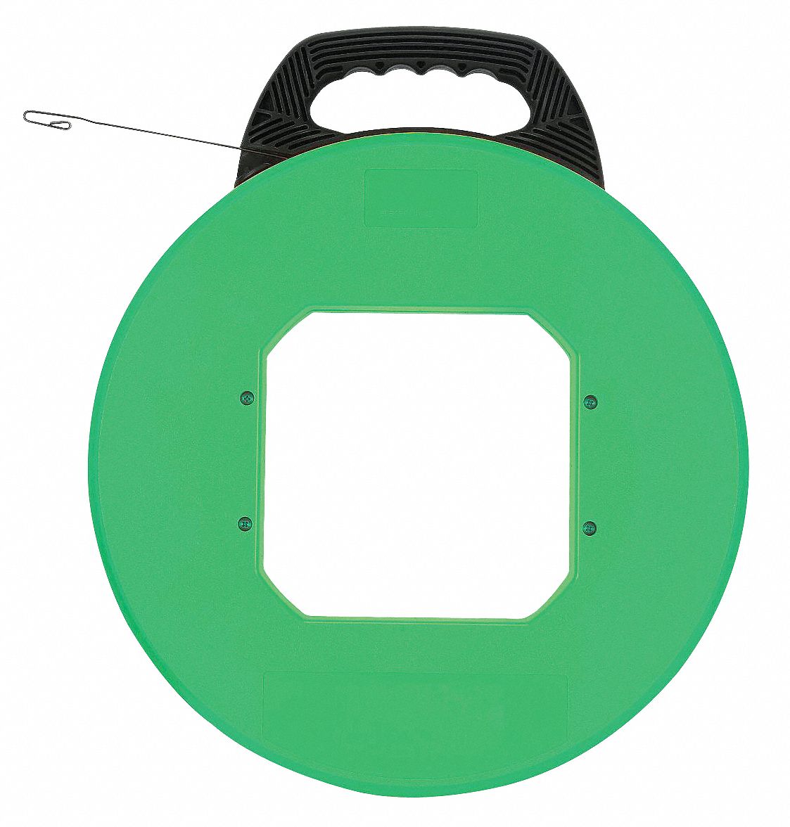 WESTWARD Fish Tape 240 ft Lg, Manual Wind Tape Retraction, Flat Tape