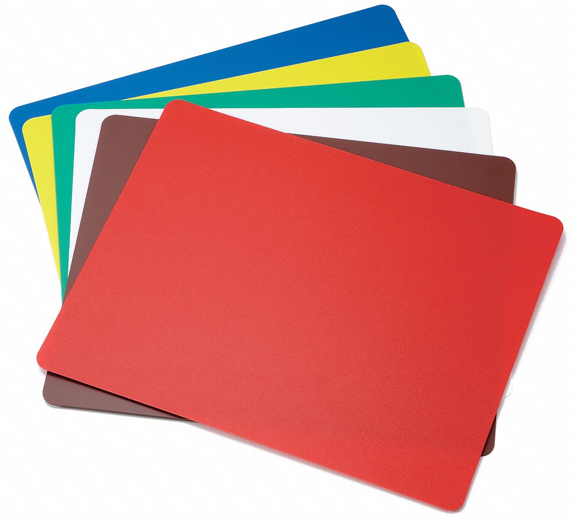 TABLECRAFT PRODUCTS COMPANY Cutting Mat Set Polyethylene, 18 in Lg, 24