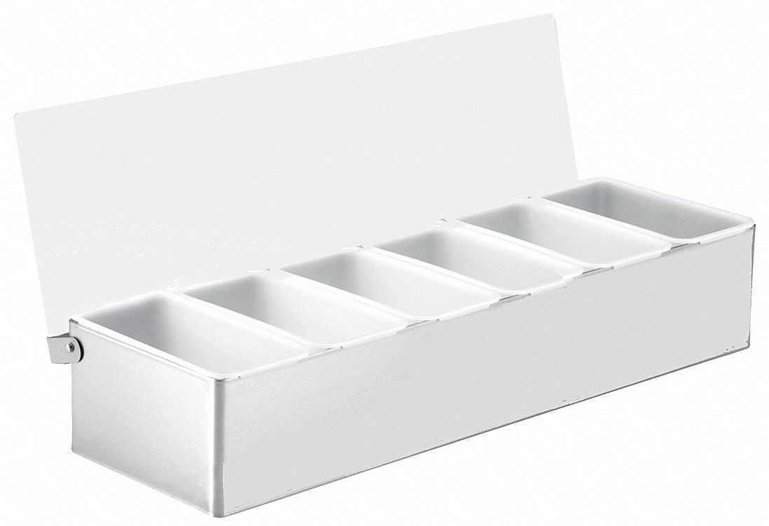 CONDIMENT HOLDER,6 COMPARTMENT