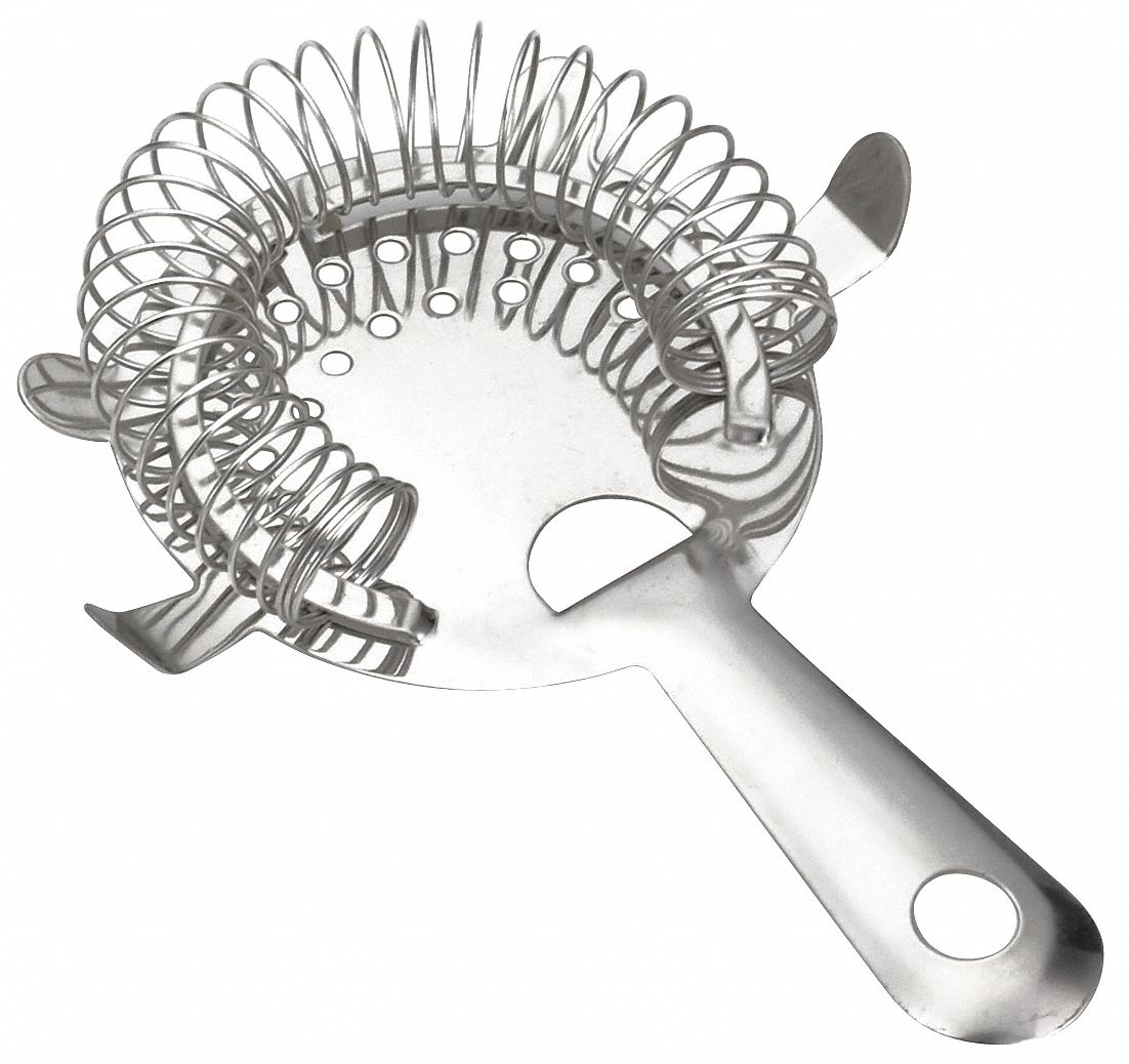 Bar Strainer 6 in H SS PK12