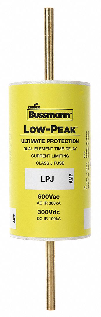 FUSE, 600 A, 600V AC, 8 IN L X 2-19/32 IN DIAMETER FUSE SIZE, BLADE BODY, 300V DC