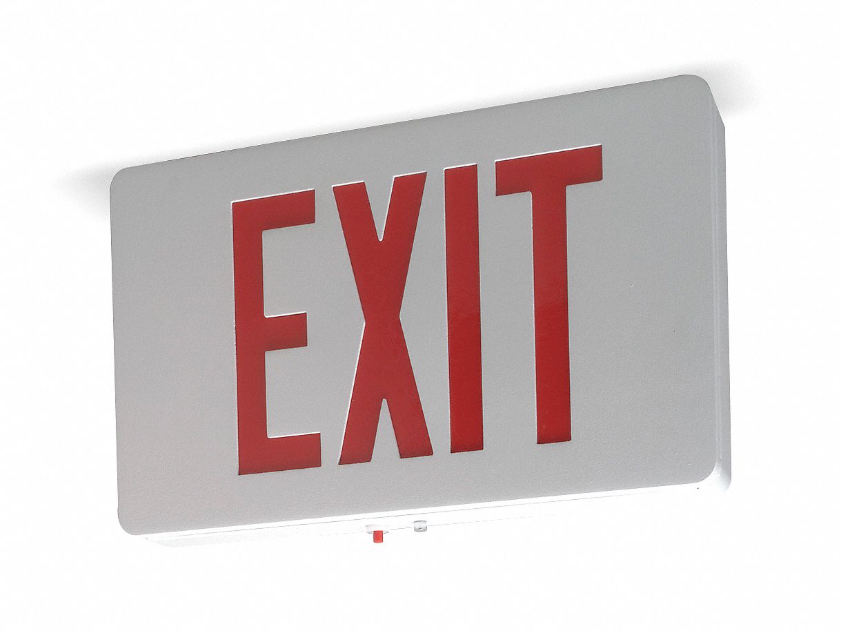 Led Exit Sign,2.5 W - Grainger