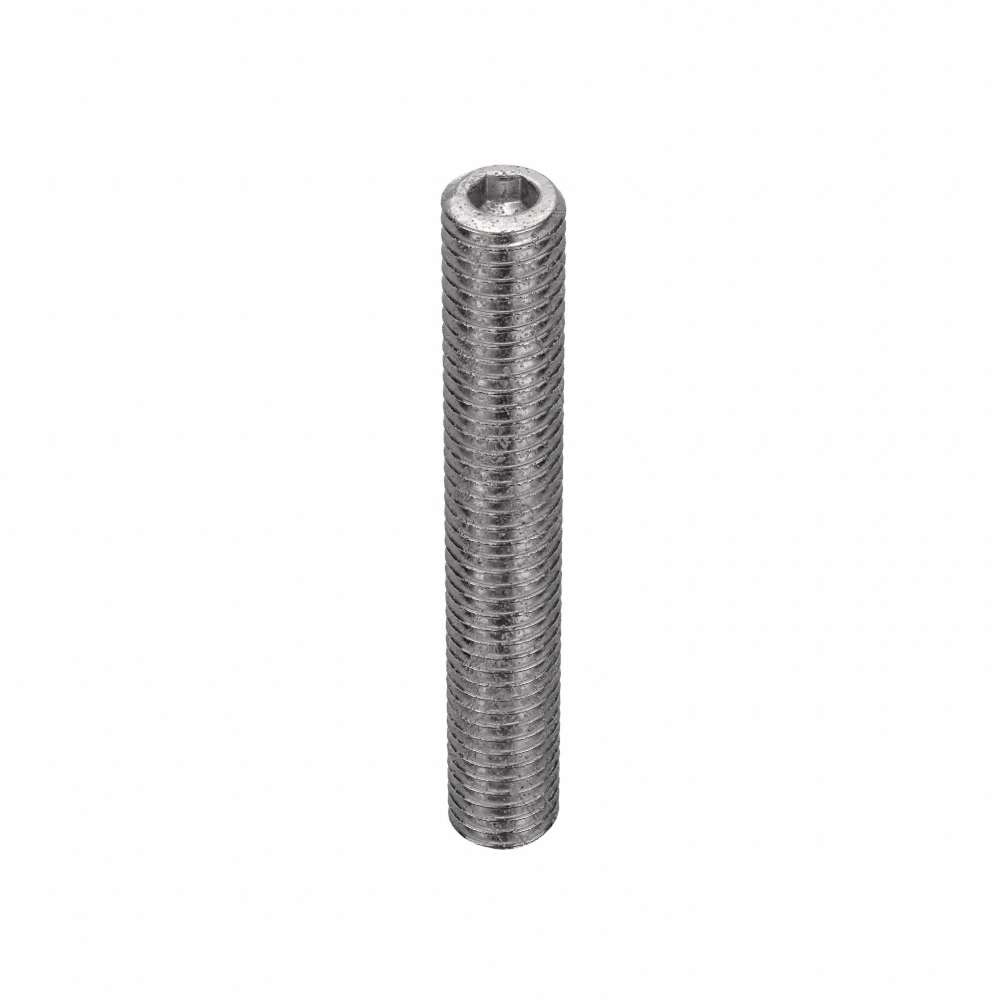 M5x0.8 Thread Size, 35 mm Overall Lg, Socket Set Screw - 6FA62 ...