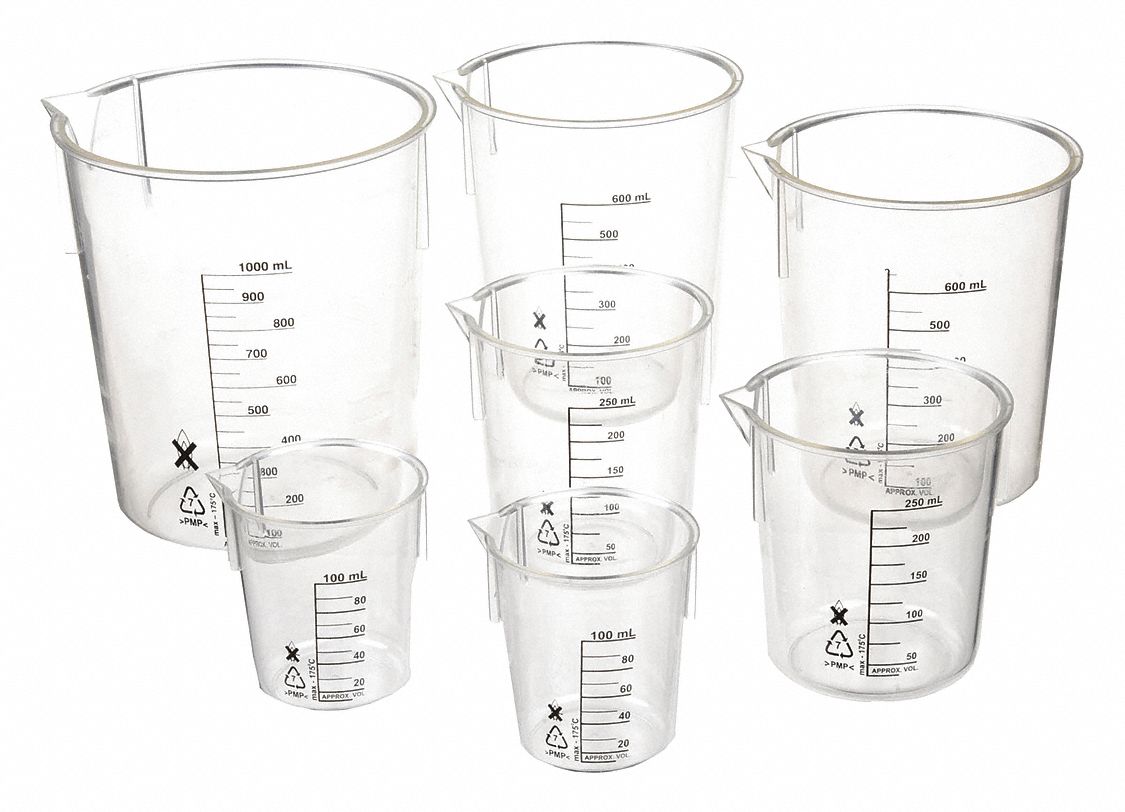 BEAKER STARTER KIT,POLYMETHYLPENTEN