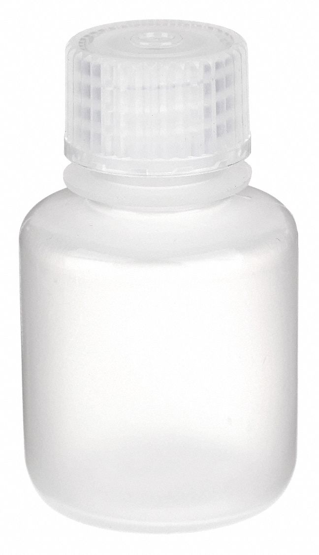 LAB SAFETY SUPPLY, 1 oz Labware Capacity English, Polypropylene