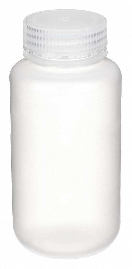 BOTTLE,250 ML,8 OZ,WIDE MOUTH,PK 12