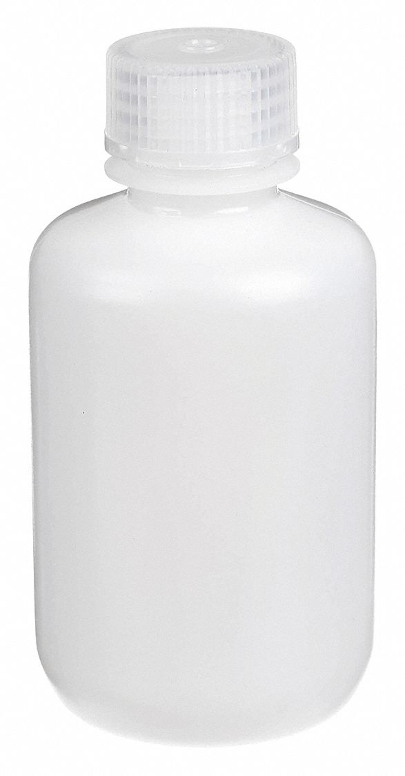 BOTTLE,125 ML, 4 OZ,NARROW MOUTH,PK12