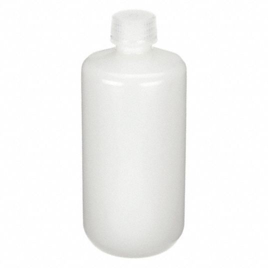 HDPE, 16.9 fl oz Capacity - oz, Bottle - 6FAR1|6FAR1 - Grainger