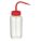 WASH BOTTLE,LDPE,RED,16 OZ.