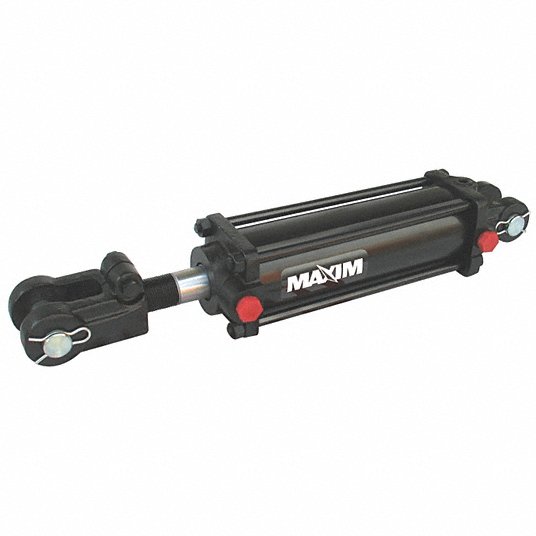 Hydraulic Cylinder: 20 in Stroke Lg, 30 1/4 in Retracted Lg, 22,600 lb, 1 1/2 in Rod Dia.