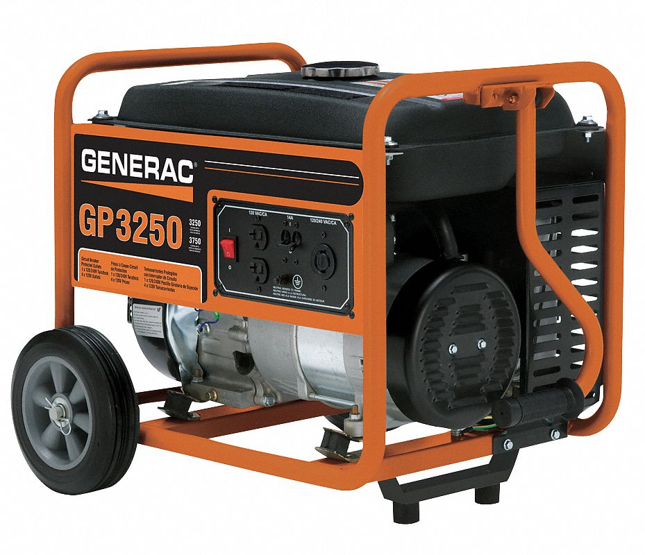 GENERAC Generador Portatil, Combustible de Gasolina, Tipo de Arranque ...