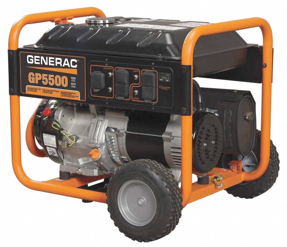 GENERAC Generador Portatil , Combustible de Gasolina , Tipo de Arranque ...