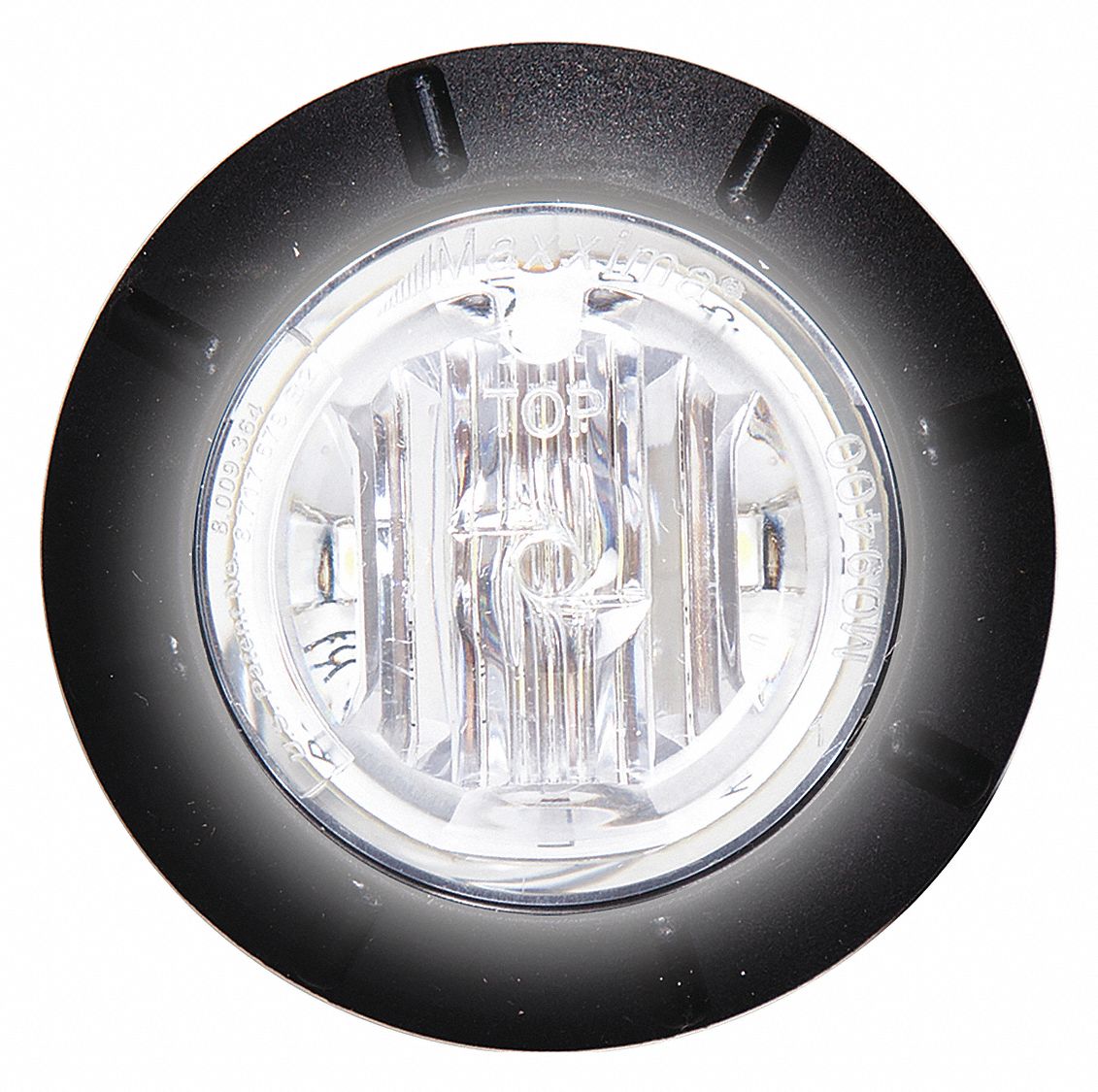 UTILITY LIGHT, COURTESY LIGHT, LED, CLEAR, ROUND, 12.8V DC, PIGTAIL, 1¼ IN OVERALL L