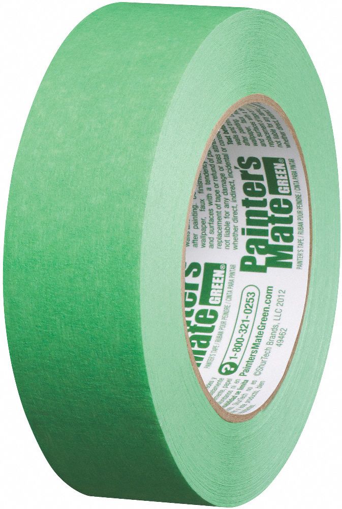 SHURTAPE Painter's Tape 1 7/16 in x 60 yd, 5.4 mil Thick, Rubber