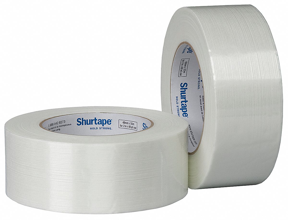 FILAMENT TAPE,12MM X 54.8M,CLEAR