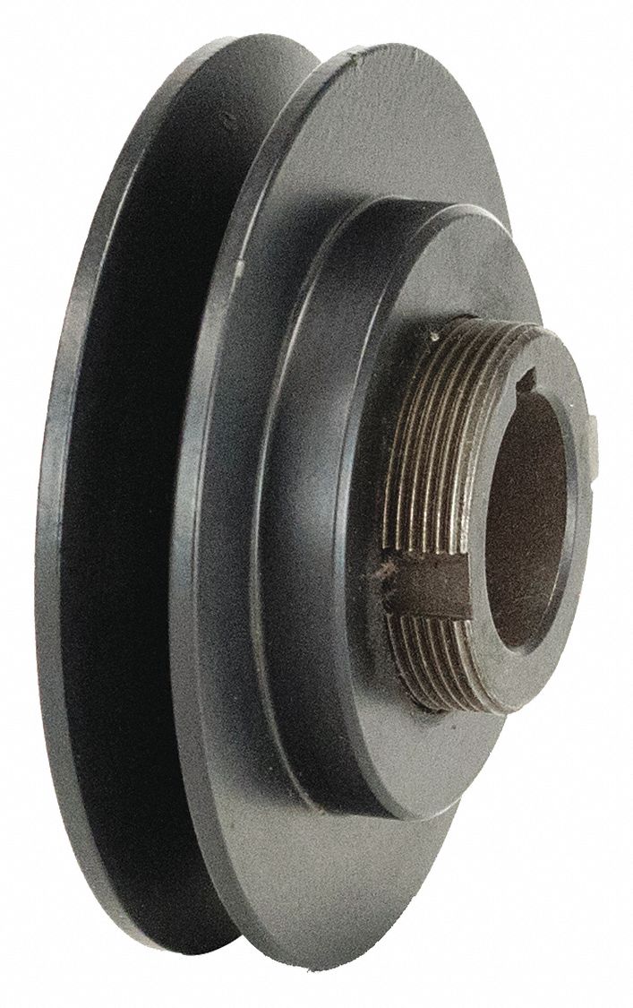 ESSICK AIR PRODUCTS Variable Pitch V-Belt Pulley: 1 Grooves, 4 In ...