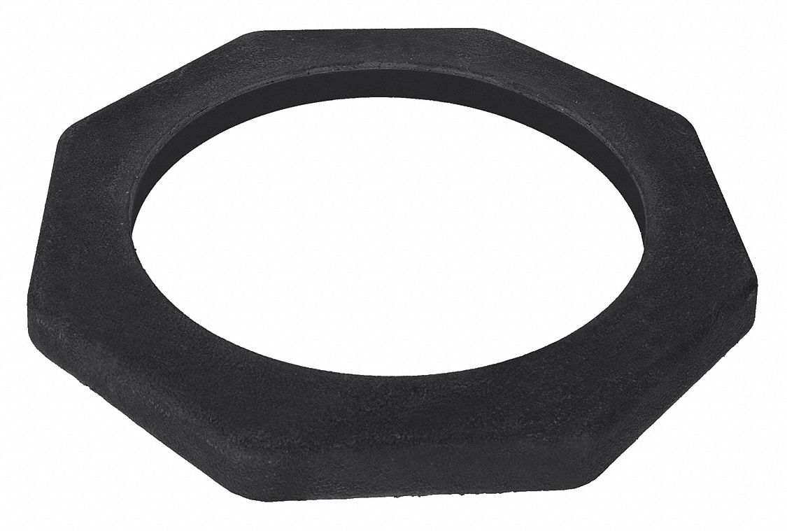 POIDS À ENFILER POUR CÔNES DE SIGNALISATION, 1¼X16PO, NOIR, CAOUTCHOUC, 6LB, POUR CÔNES STANDARDS